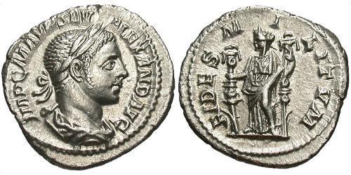 1 Денарий Римская империя (27BC-395) Серебро Александр Север (208-235)