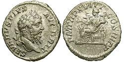 1 Denarius Roman Empire (27BC-395) Silver Septimius Severus (145- 211)