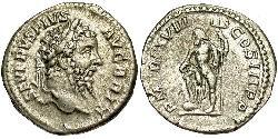 1 Denarius Roman Empire (27BC-395) Silver Septimius Severus (145- 211)