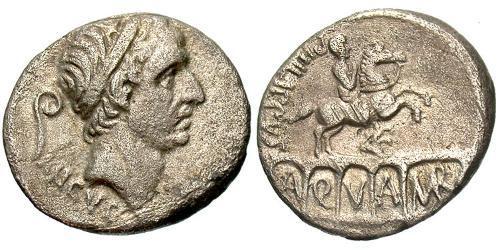 1 Денарій Римська республіка (509BC-27BC) Срібло 