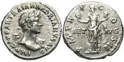 1 Денарій Римська імперія (27BC-395) Срібло Адріан (76 - 138) 