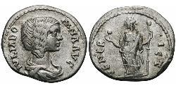1 Денарій Римська імперія (27BC-395) Срібло Юлія Домна (?-217)