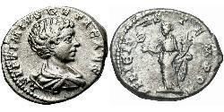 1 Денарій Римська імперія (27BC-395) Срібло Гета  (189-211)