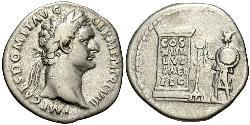 1 Денарій Римська імперія (27BC-395) Срібло Доміціан (51-96)