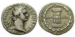 1 Денарій Римська імперія (27BC-395) Срібло Доміціан (51-96)