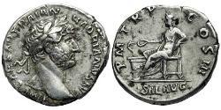 1 Денарій Римська імперія (27BC-395) Срібло Адріан (76 - 138) 