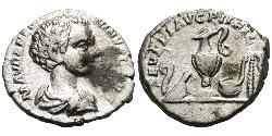 1 Денарій Римська імперія (27BC-395) Срібло Каракалла (188-217)