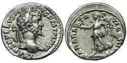 1 Денарій Римська імперія (27BC-395) Срібло Септимій Север (145- 211)