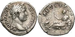 1 Денарій Римська імперія (27BC-395) Срібло Адріан (76 - 138) 