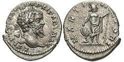 1 Денарій Римська імперія (27BC-395) Срібло Септимій Север (145- 211)