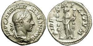 1 Денарій Римська імперія (27BC-395) Срібло Александр Север (208-235)