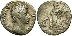 1 Денарій Римська імперія (27BC-395) Срібло Октавіан Август (63BC- 14) 