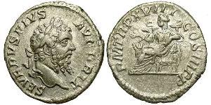 1 Денарій Римська імперія (27BC-395) Срібло Септимій Север (145- 211)