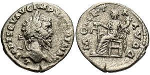 1 Денарій Римська імперія (27BC-395) Срібло Септимій Север (145- 211)