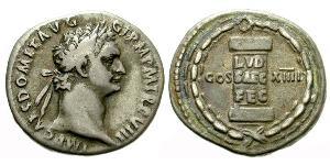 1 Денарій Римська імперія (27BC-395) Срібло Доміціан (51-96)