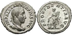 1 Денарій Римська імперія (27BC-395) Срібло Александр Север (208-235)