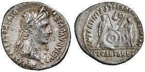 1 Денарій Римська імперія (27BC-395) Срібло Октавіан Август (63BC- 14) 