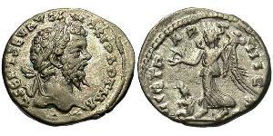 1 Денарій Римська імперія (27BC-395) Срібло Септимій Север (145- 211)