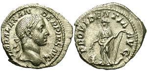 1 Денарій Римська імперія (27BC-395) Срібло Александр Север (208-235)