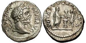 1 Денарій Римська імперія (27BC-395) Срібло Септимій Север (145- 211)