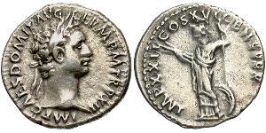 1 Денарій Римська імперія (27BC-395) Срібло Доміціан (51-96)
