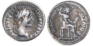 1 Денарій Римська імперія (27BC-395) Срібло Тиберій Клавдій Нерон (42 BC-37)