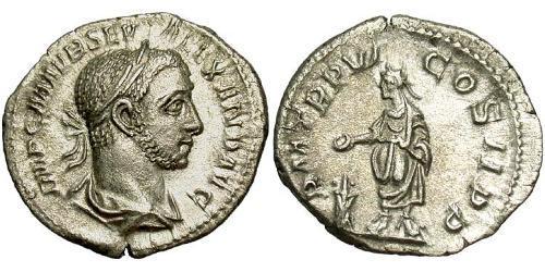 1 Денарій Римська імперія (27BC-395) Срібло Александр Север (208-235)