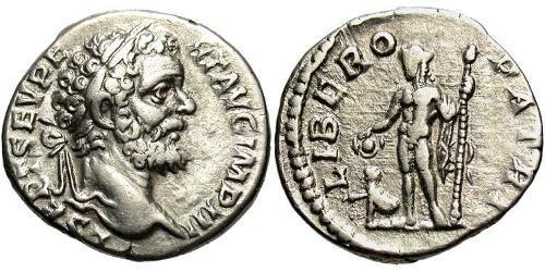 1 Денарій Римська імперія (27BC-395) Срібло Септимій Север (145- 211)