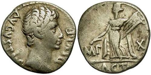 1 Денарій Римська імперія (27BC-395) Срібло Октавіан Август (63BC- 14) 