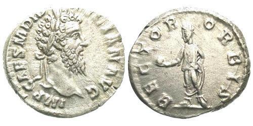 1 Денарій Римська імперія (27BC-395) Срібло Дідій Юліан (137-193)