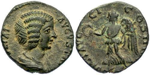 1 Денарій Римська імперія (27BC-395) Срібло Юлія Домна (?-217)