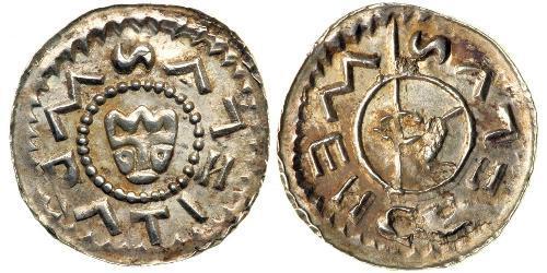 1 Динар Богемія Срібло Wratislaus II of Bohemia (?-1092)