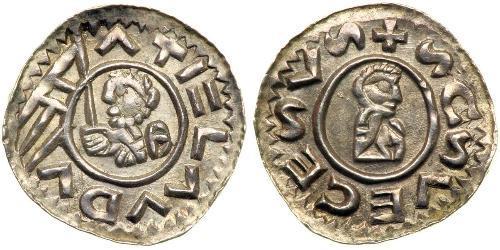 1 Динар Богемія Срібло Wratislaus II of Bohemia (?-1092)