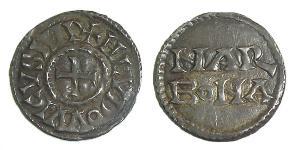 1 Динар Франкська держава (481-843) Срібло Людовик I Благочестивый (778-840)