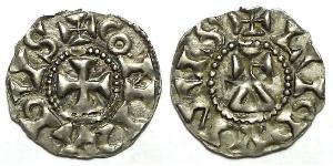 1 Динар Франкське королівство (843-1791) Срібло Конрад I Тихий (925-993)