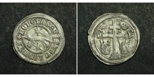 1 Динар Хорватія (1991 - ) Срібло Бела IV (1206 - 1270)(1206 - 1270)