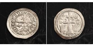 1 Динар Хорватія (1991 - ) Срібло Бела IV (1206 - 1270)(1206 - 1270)