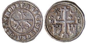 1 Динар Хорватія (1991 - ) Срібло Бела IV (1206 - 1270)(1206 - 1270)