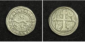 1 Динар Хорватія (1991 - ) Срібло Бела IV (1206 - 1270)(1206 - 1270)