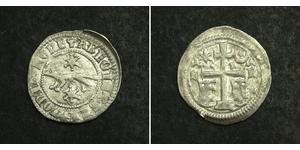 1 Динар Хорватія (1991 - ) Срібло Бела IV (1206 - 1270)(1206 - 1270)