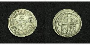 1 Динар Хорватія (1991 - ) Срібло Бела IV (1206 - 1270)(1206 - 1270)