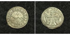 1 Динар Хорватія (1991 - ) Срібло Бела IV (1206 - 1270)(1206 - 1270)