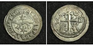 1 Динар Хорватія (1991 - ) Срібло Бела IV (1206 - 1270)(1206 - 1270)