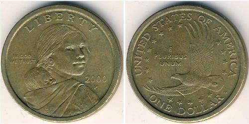 1 Долар США (1776 - ) Бронза 