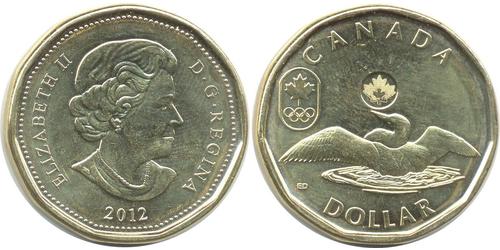 1 Долар Канада Залізо Єлизавета II (1926-2022)