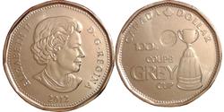 1 Долар Канада Латунь Єлизавета II (1926-2022)