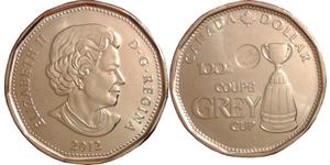 1 Долар Канада Латунь Єлизавета II (1926-2022)