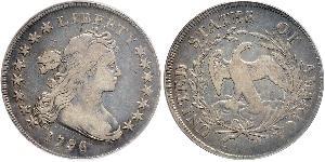 1 Долар США (1776 - ) Мідь/Срібло Anne Willing Bingham (1764-1801)