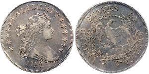 1 Долар США (1776 - ) Мідь/Срібло Anne Willing Bingham (1764-1801)