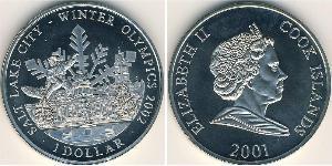 1 Долар Cook Islands (1965 - ) Нікель/Мідь 